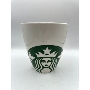 Starbucks Giant Coffee Mug 45 oz Collectible Ceramic Logo 2019 White Siren Bs261